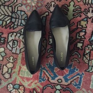 Aldo black flats